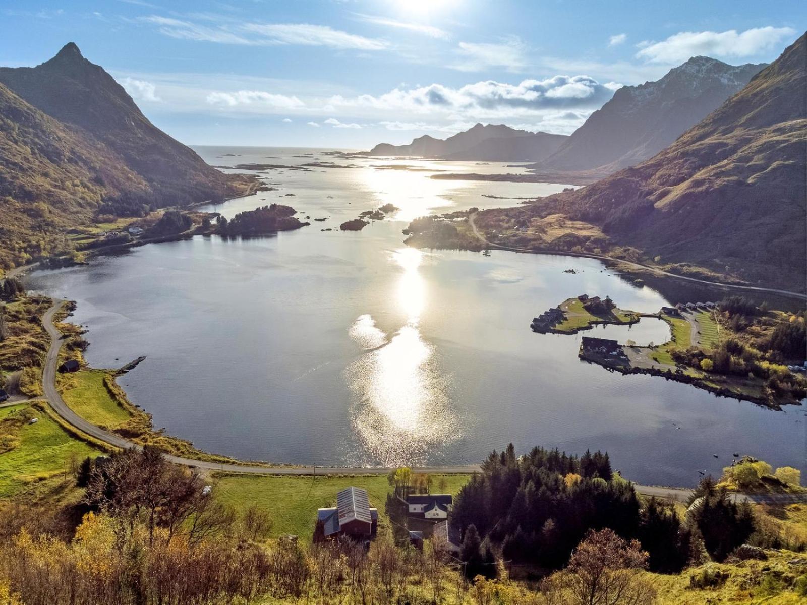 Brustranda Fjordcamping Valberg Ngoại thất bức ảnh