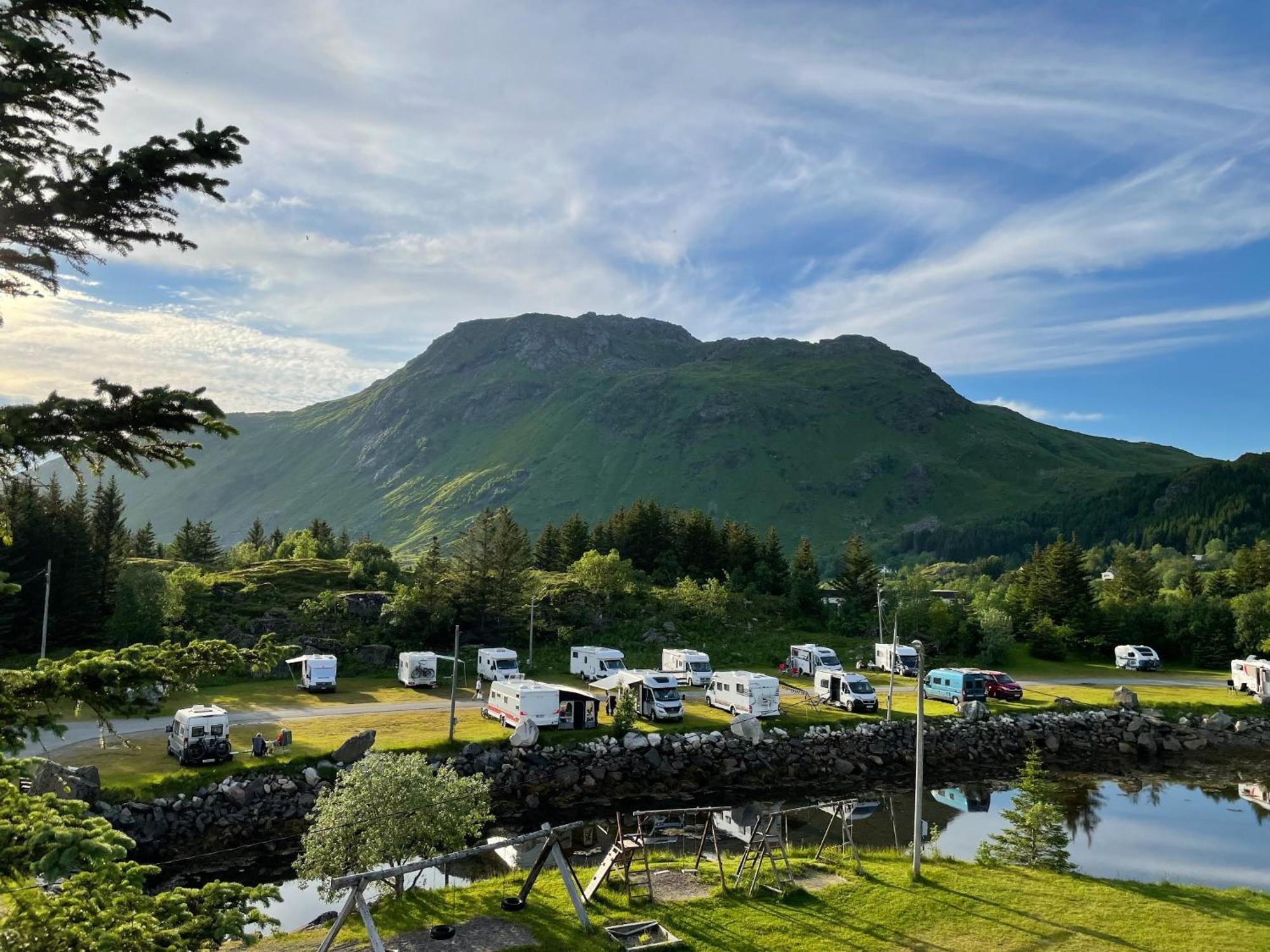 Brustranda Fjordcamping Valberg Ngoại thất bức ảnh