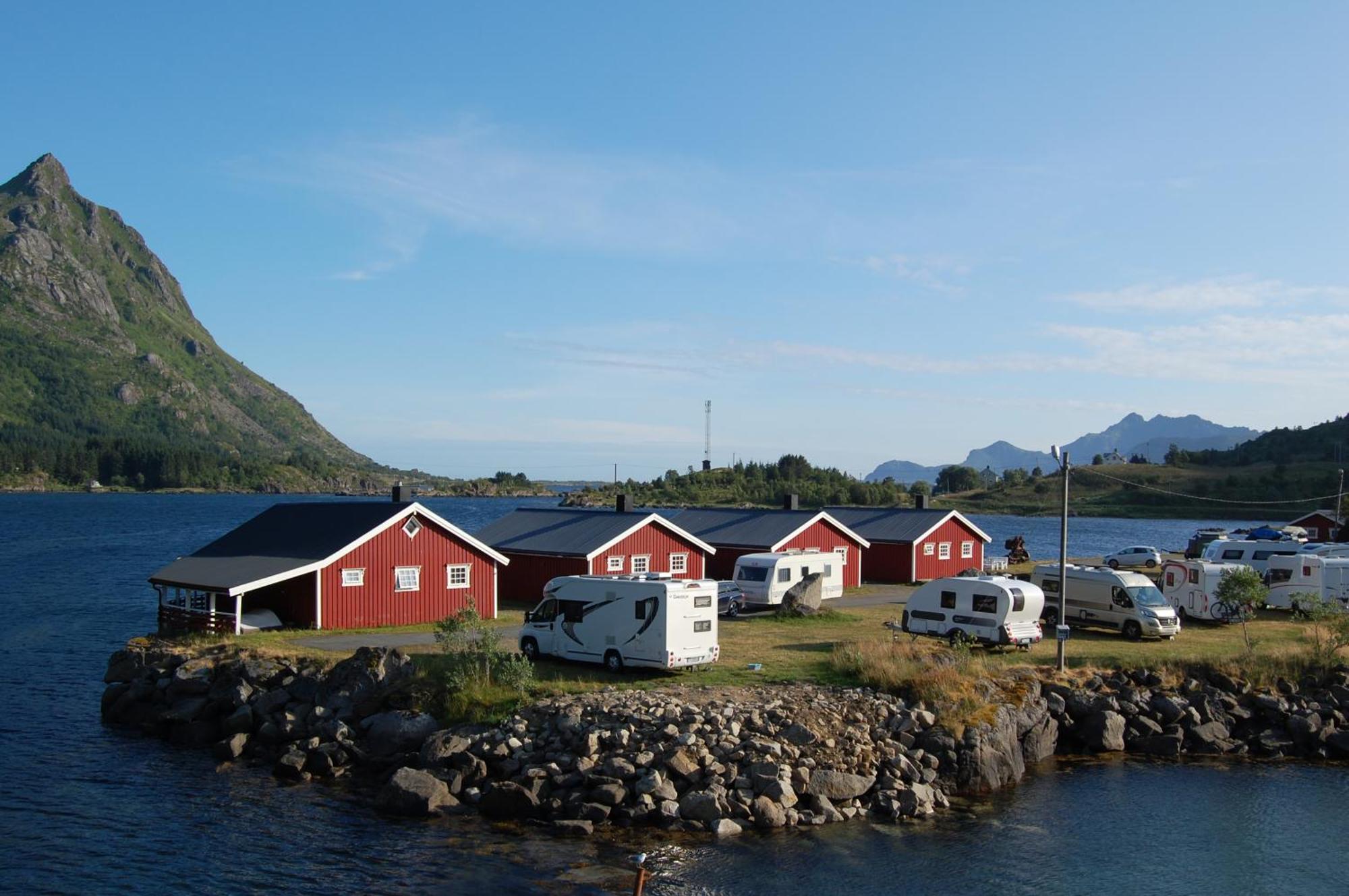 Brustranda Fjordcamping Valberg Ngoại thất bức ảnh