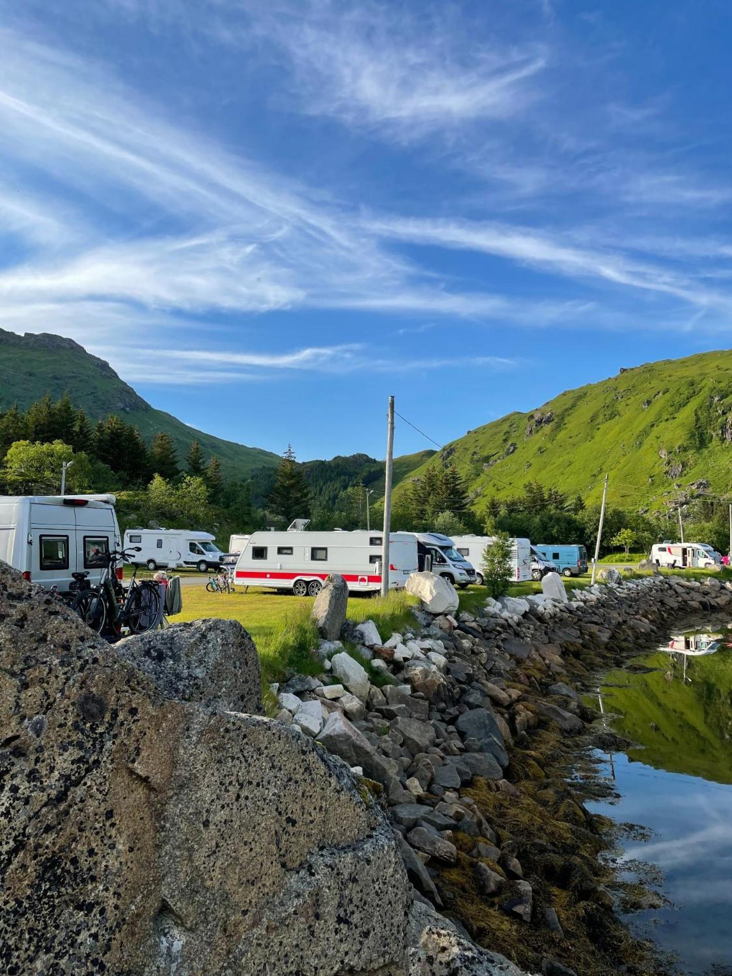Brustranda Fjordcamping Valberg Ngoại thất bức ảnh