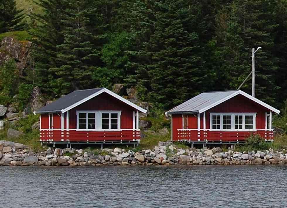 Brustranda Fjordcamping Valberg Ngoại thất bức ảnh