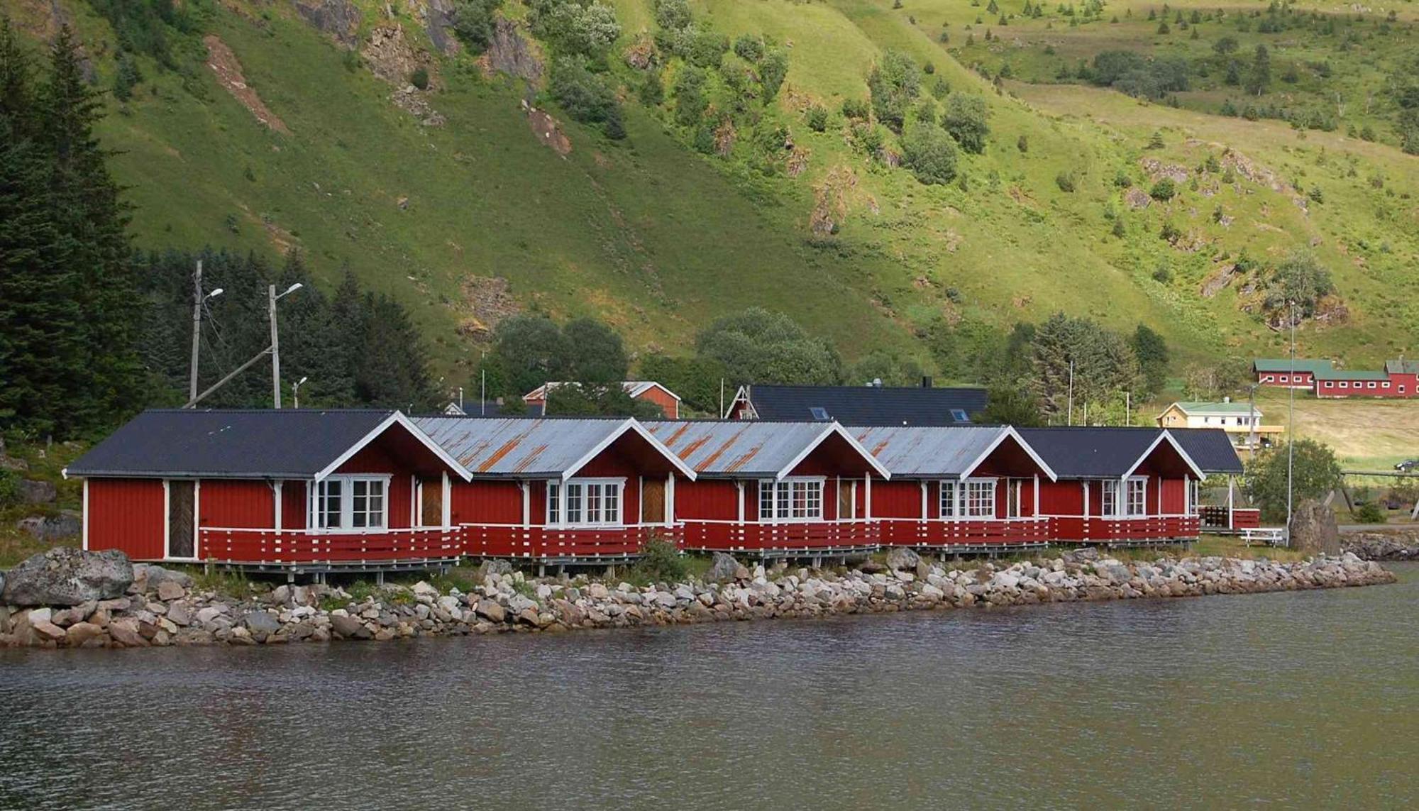 Brustranda Fjordcamping Valberg Ngoại thất bức ảnh