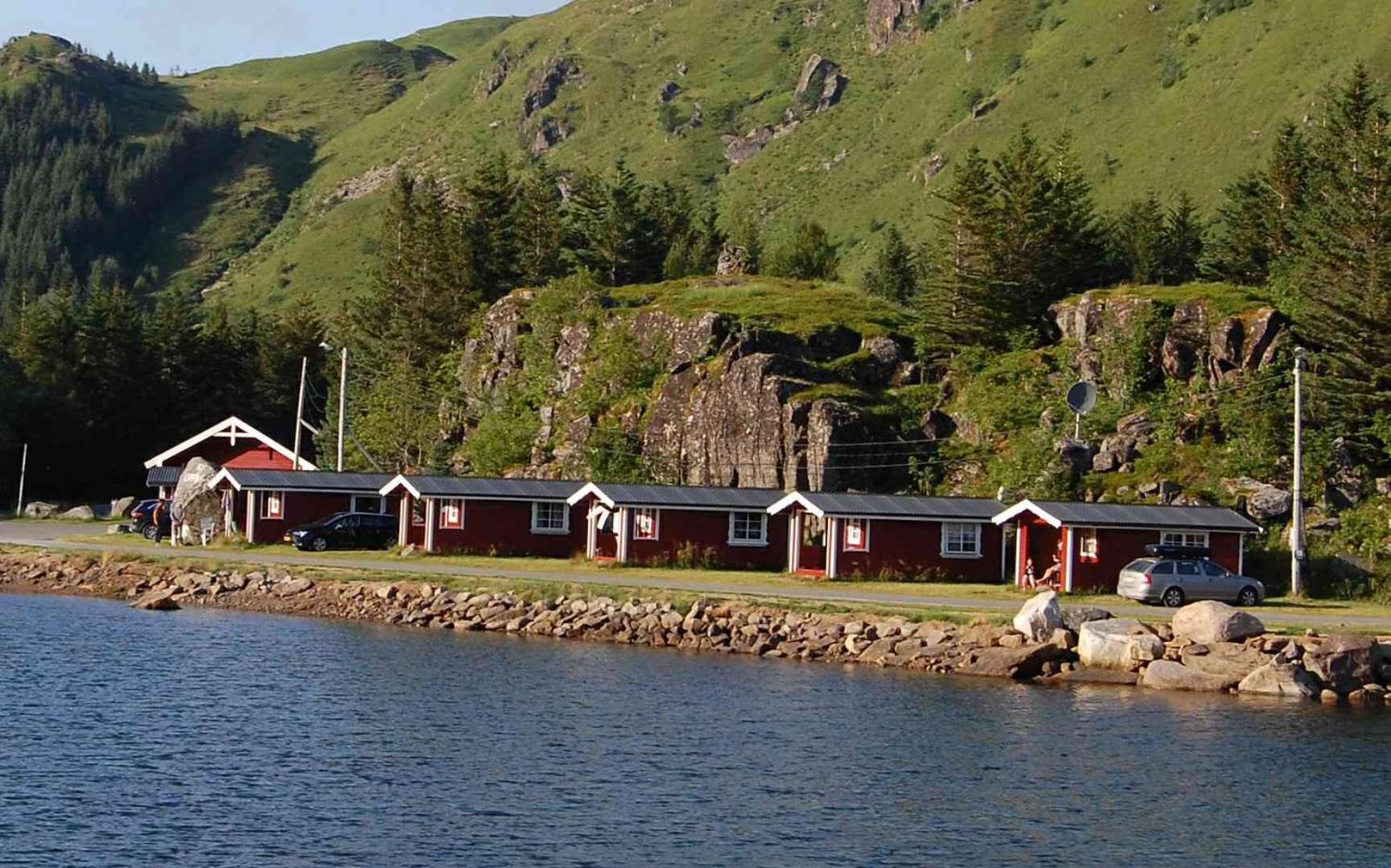 Brustranda Fjordcamping Valberg Ngoại thất bức ảnh